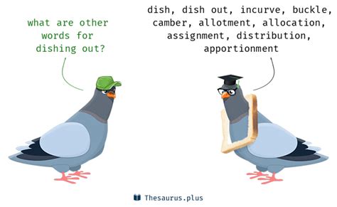 dishing out synonym|other words for dish out.